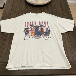 Vintage Y2K Super Bowl T-Shirt (Rare)